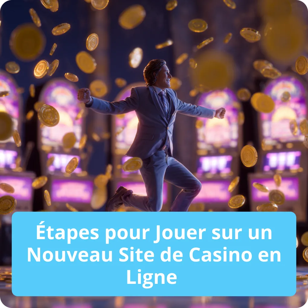 Étapes pour Jouer sur un Nouveau Site de Casino en Ligne